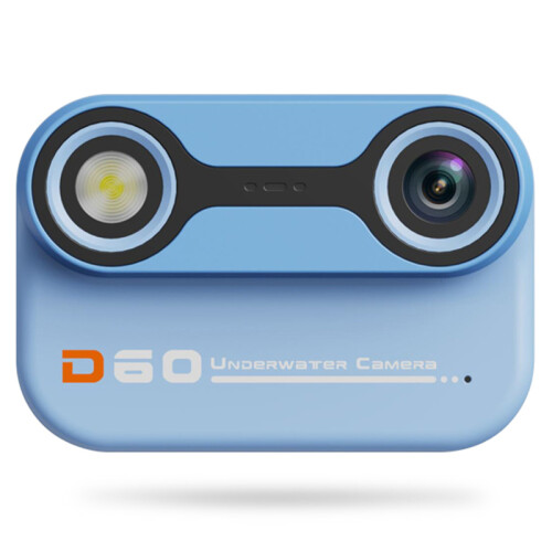 (Blue) Digital Camera 60 3m Unerwater 2.4Inch IS Screen u