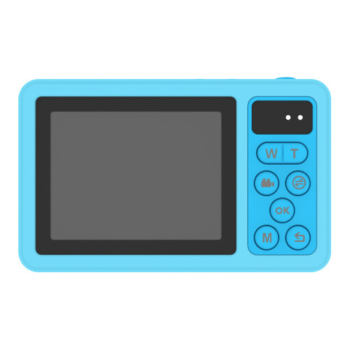 (Blue) Digital Camera 70 2.8+1.44 Inch ual Screen Waterro 1