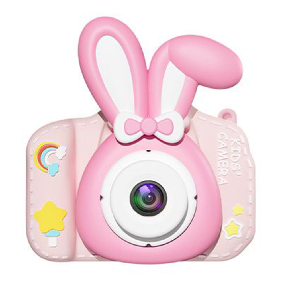 (Pink Rabbit) Digital Camera 2.0 Inch H ual Lens Chilren igital-image-OPC-PJS8BKY-NEW