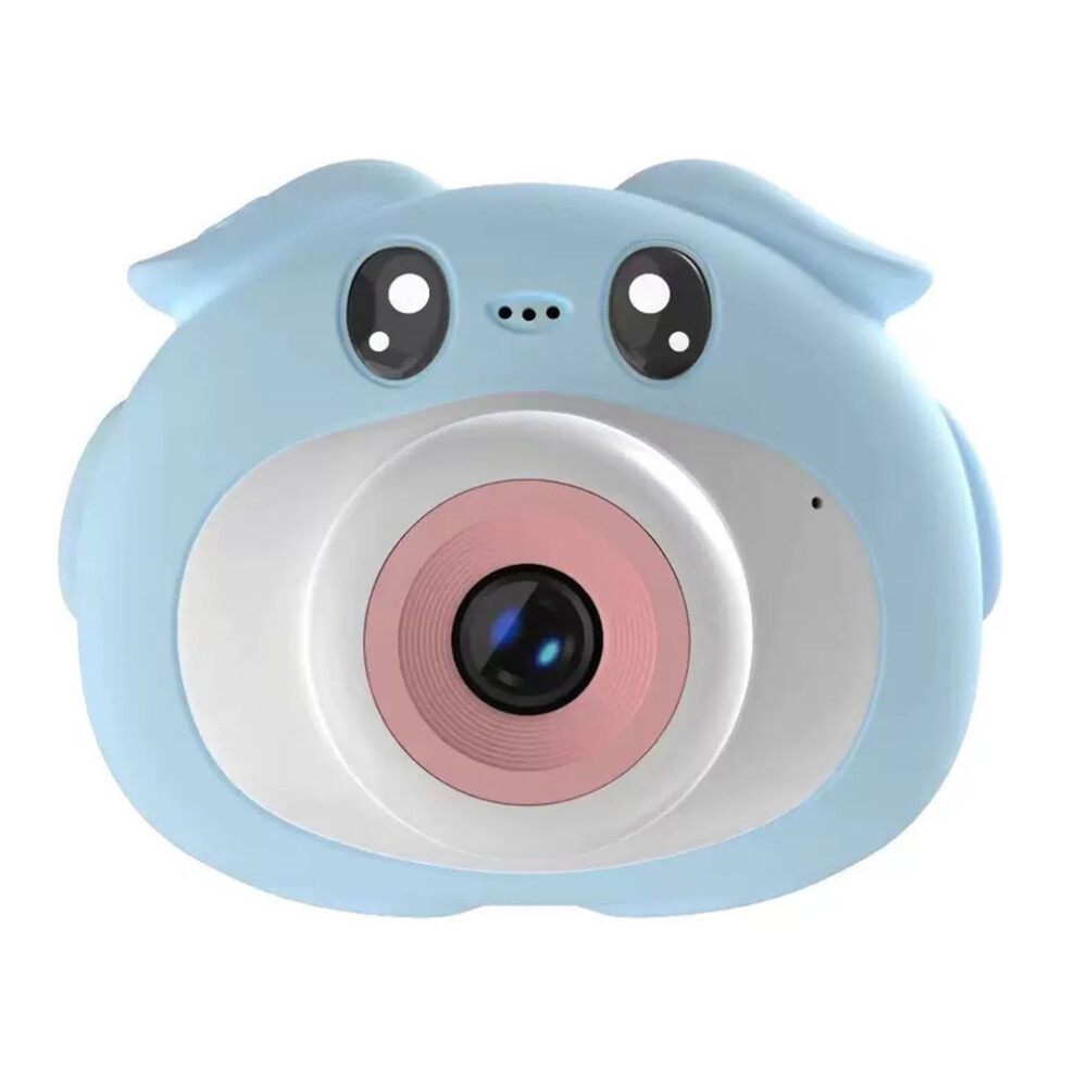 (Blue) Digital Camera For Kis Igital Camera Cartoon Anima Blue 6914271463713