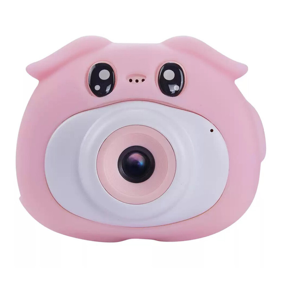 (Pink) Digital Camera For Kis Igital Camera Cartoon Anima Pink 6914273914282