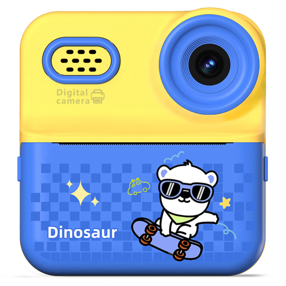 (Blue) Digital Camera 03 Instant Rint Camera For Kis Atte Blue 6914278130014