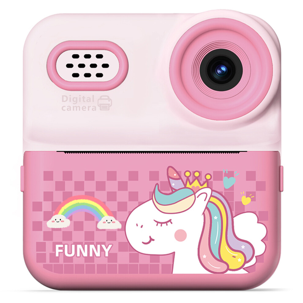 (Pink) Digital Camera 03 Instant Rint Camera For Kis Atte Pink 6914279045256