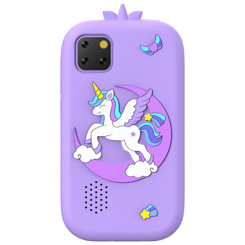 (Purple) Digital Camera W5 Kis Learning Toy hone Eucational 2