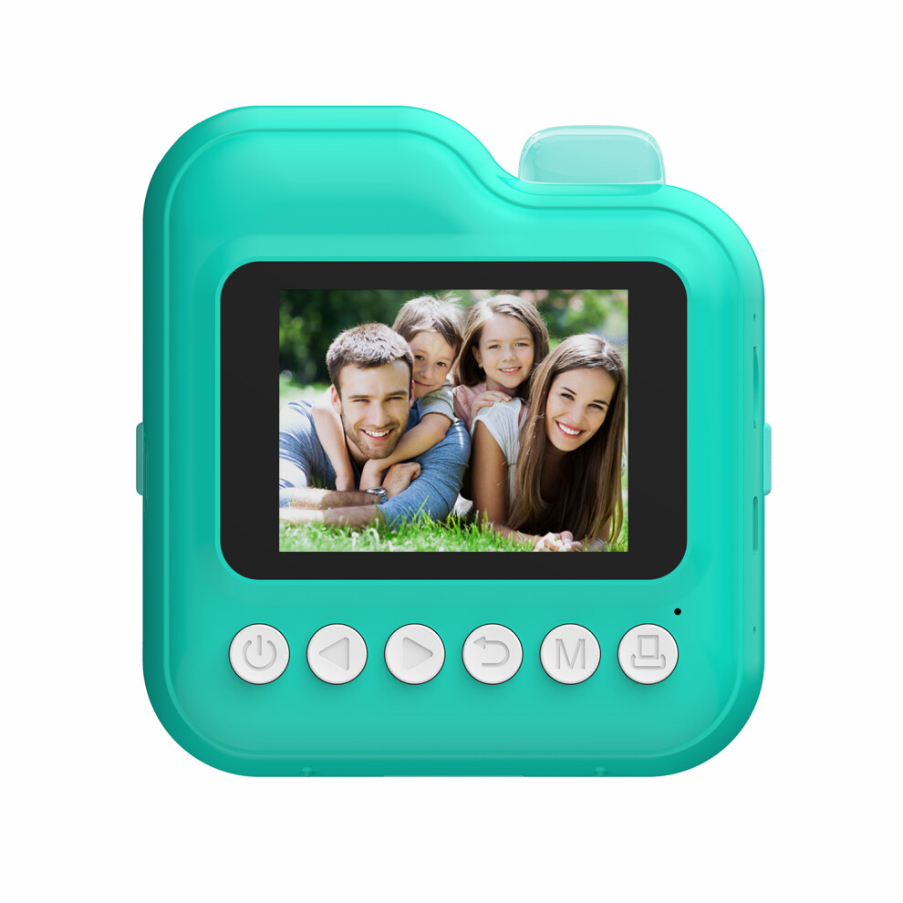 (Green) Digital Camera Qinstant Rint Camera For Kis Igital Green 6914278761577