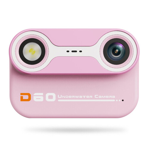 (Pink) Digital Camera 60 3m Unerwater 2.4 Inch IS Screen