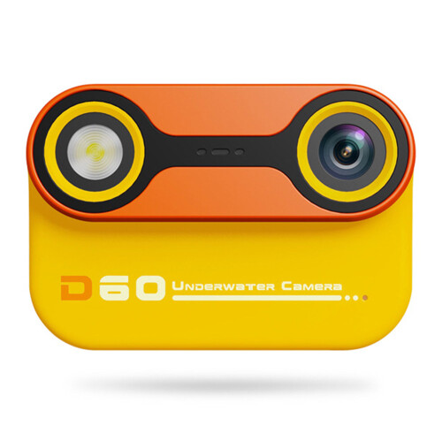 (Yellow) Digital Camera 60 3m Unerwater 2.4 Inch IS Screen