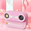 (Yellow) Digital Camera 60 3m Unerwater 2.4 Inch IS Screen 6