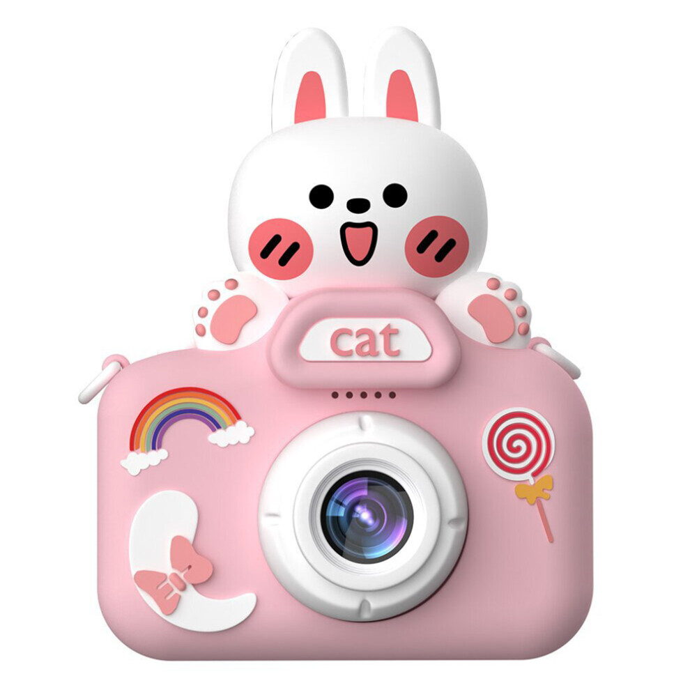 (Rabbit / ) Digital Camera X5 Ual Lens Igital Camera Cartoon C Pink 6914278489259