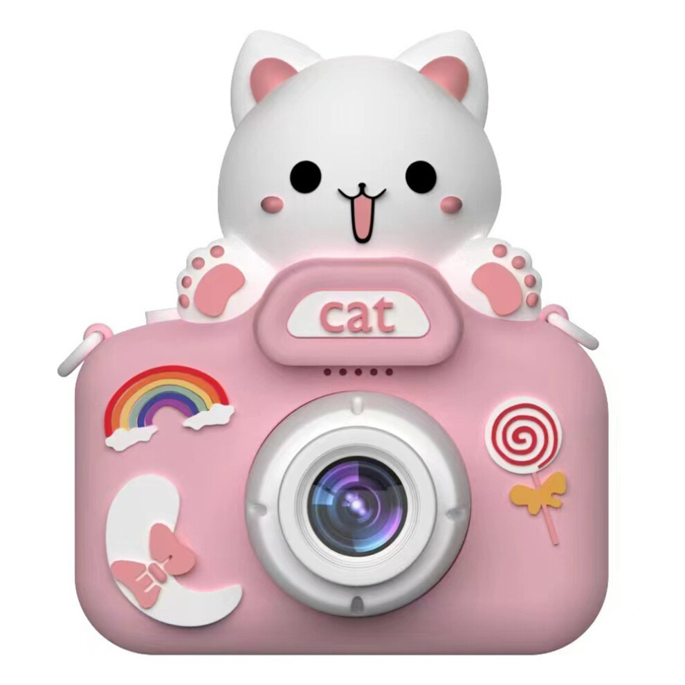 (Cat / ) Digital Camera X5 Ual Lens Igital Camera Cartoon C Pink 6914274986486