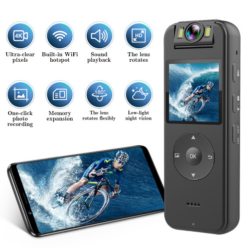 Digital Camera atable Lens 4K HD Waterproof Camera 1