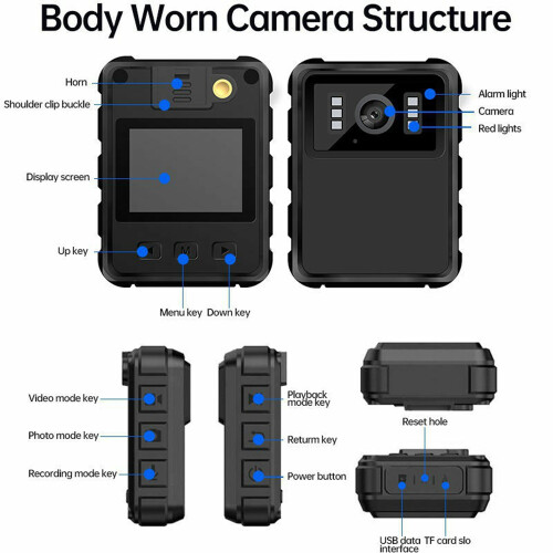 Digital Camera  Camera Bodycam for Law Enforcement 2