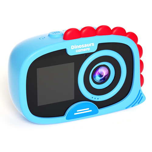 (Blue) Digital Camera FA ual Screen igital Camera inosaur