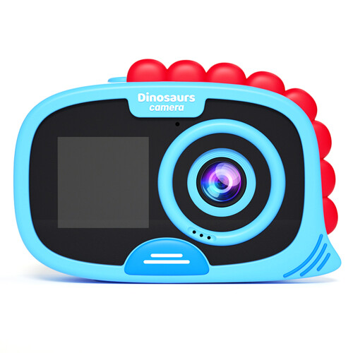 (Blue) Digital Camera FA ual Screen igital Camera inosaur 1