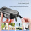 (PU Material) For Insta360 X5 / Insta360 X4 Action Camera Drop-P 4