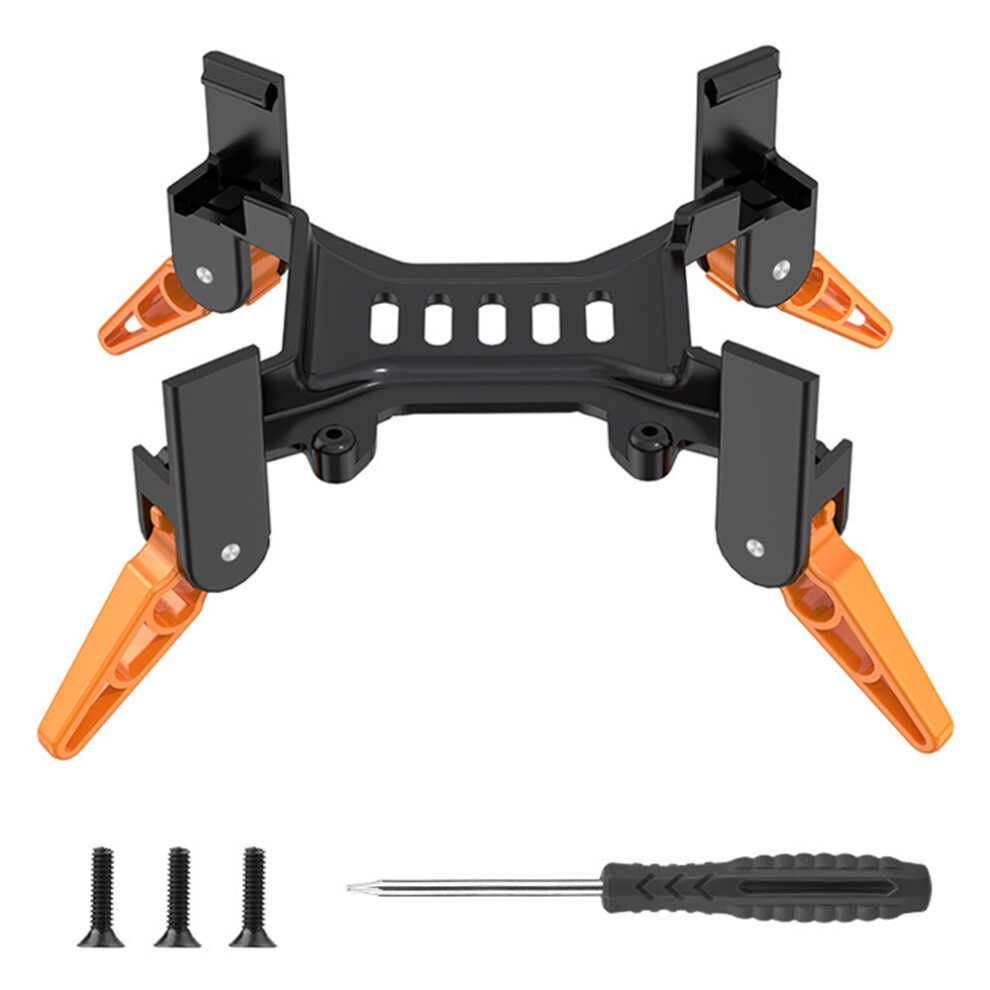 (+Orange) For Dji Avata 2 Drone Abs Landing Gear Foldable An Black/Orange 6914274686867