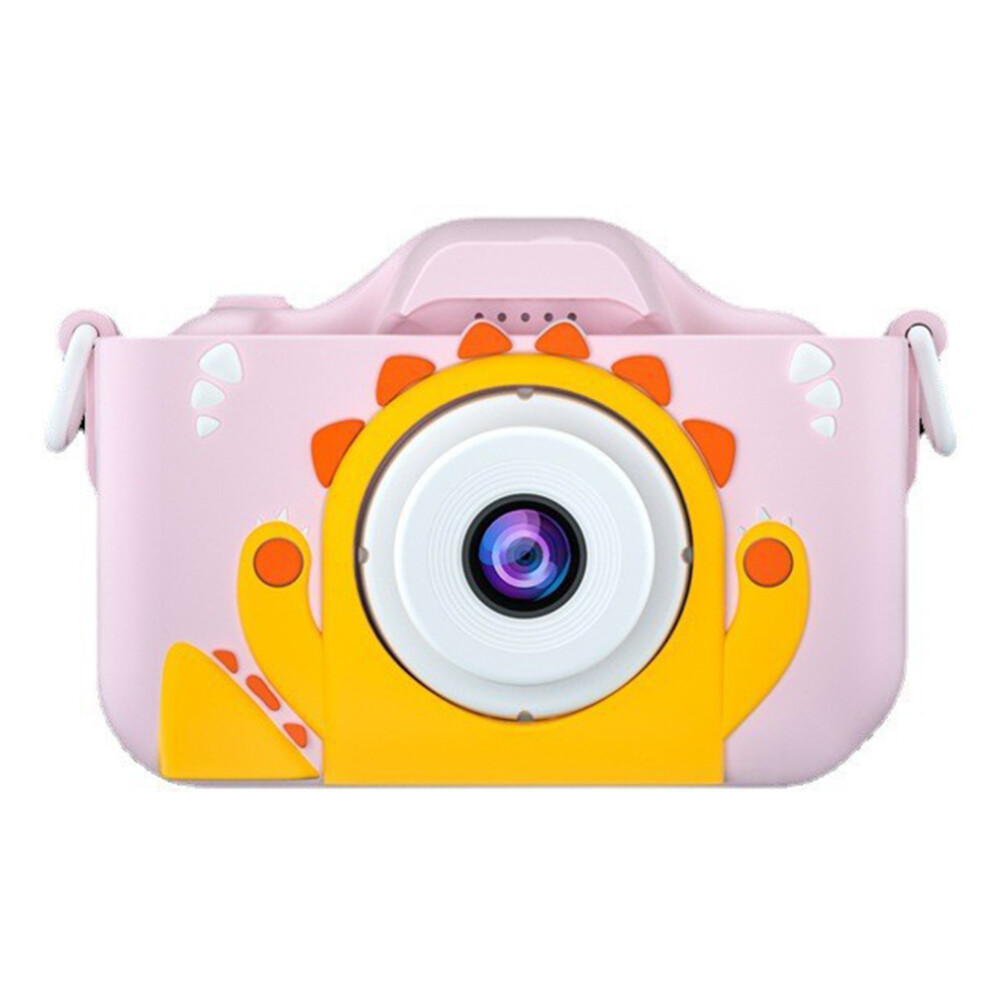 (Monster / ) Digital Camera X5 Cartoon Chilren Ual Lens Igital Pink 6914276196135