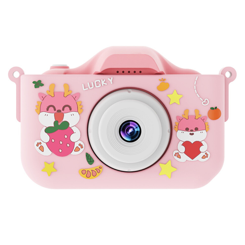 (Cute Dragon) Digital Camera X5 Cartoon Chilren Ual Lens Igital 6914272837476