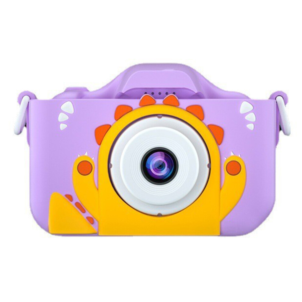 (Monster / ) Digital Camera X5 Cartoon Chilren Ual Lens Igital Purple 6914272091991