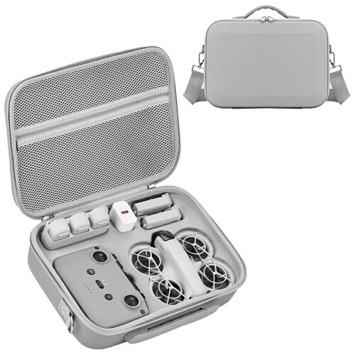 her + Lycra Storage Bag with Shoulder Strap - Grey