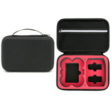 (Black Red) Portable EVA Storage Bag for DJI Neo RC Drone Shoc