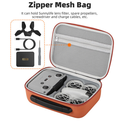 (Black) NE-B918 For DJI Neo Storage Bag Hard Shell Protect 1