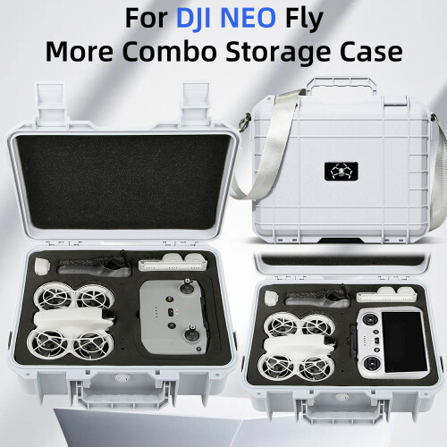 (White) Explosion-Proof Carrying Case for DJI Neo RC Drone 2