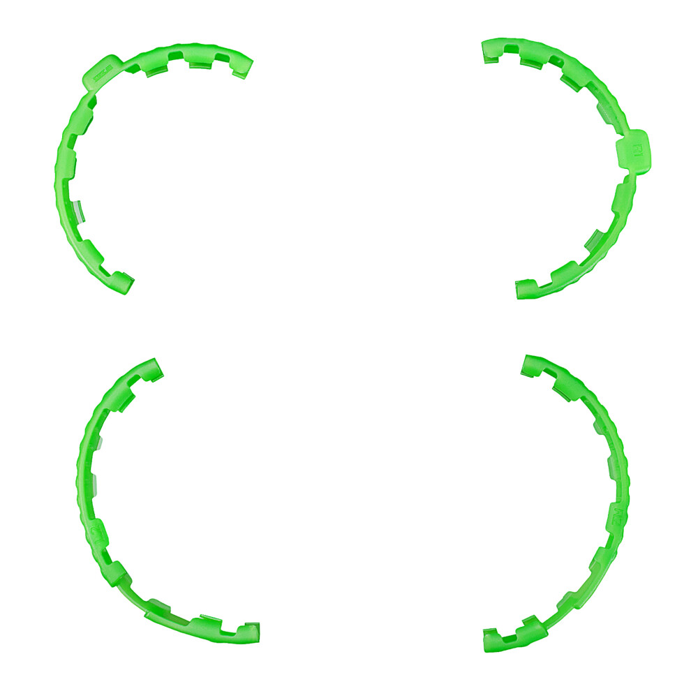(Fluorescent ) For Dji Flip Drone Propeller Guards Shock Absorpti Green 6914277637088