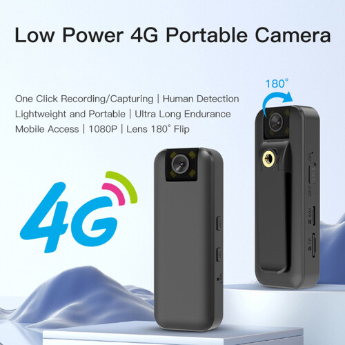 4G Mini Pocket Camera (APP: OKAM), No Memory Card 1