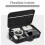 (Black) Storage Bag for DJI Flip + RC-2 + Charging Hub + B 4