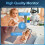 (US Plug) PT205 Robot Design Home Camera 1080P Auto Tracking 5