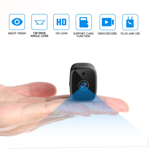 on Camera Home Security Mini WiFi Camera - EU Plug 1
