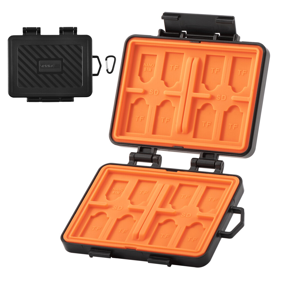 24 Slots Storage Box For Sd / Tf / Nano Sim Cards 6914279769848