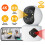 (EU Plug) Dual Lens Night Vision HD Camera Home Security Pho 2