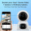 (US Plug) Night Vision Two-Way Audio Camera Home Security Du 3