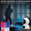 (US Plug) Night Vision Two-Way Audio Camera Home Security Du 5