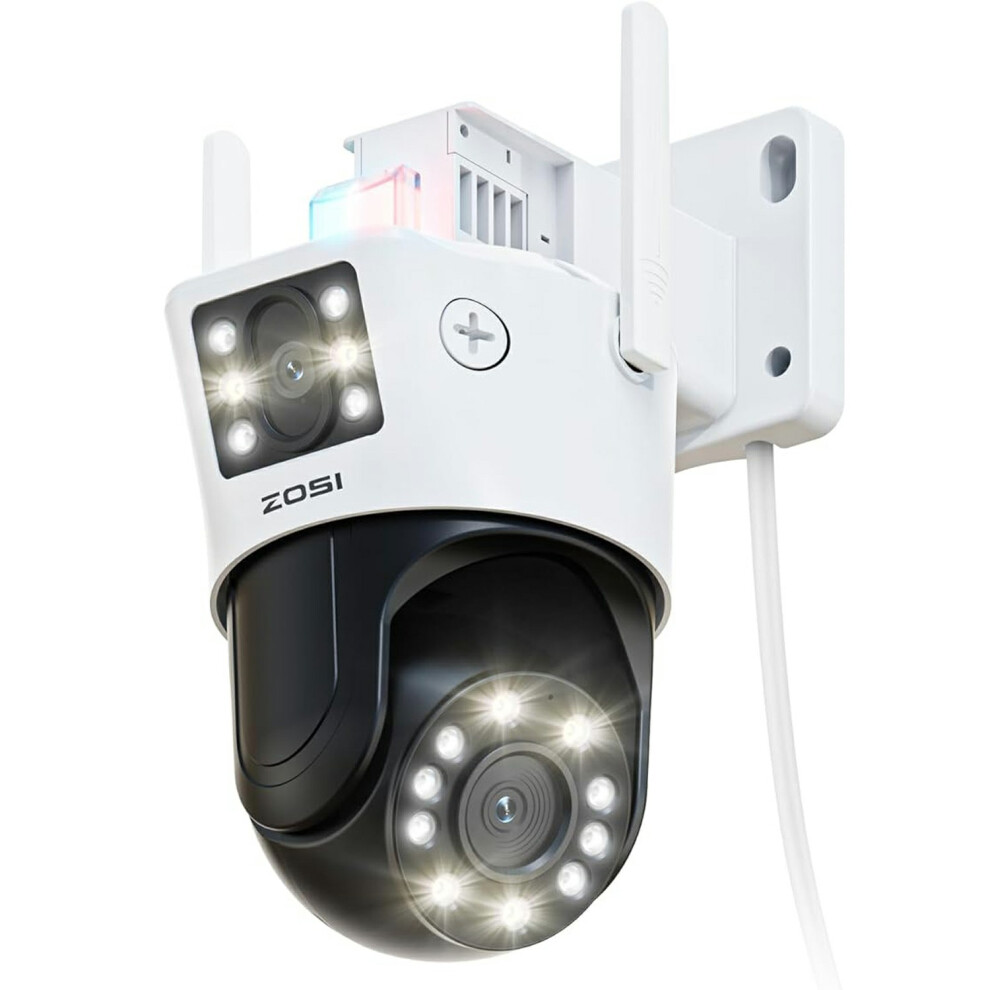 (Au Plug) C298pro 8Mp Dual Lens Hd Wifi Camera Humanoid Trac 6914272454253