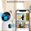 (UK Plug) C528M 6MP Smart Security Camera Home Surveillance 3