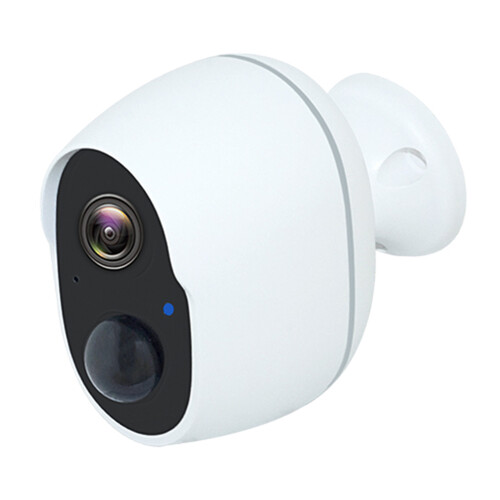 (White) SN-S10 Home Security WiFi Camera Waterproof Rechar