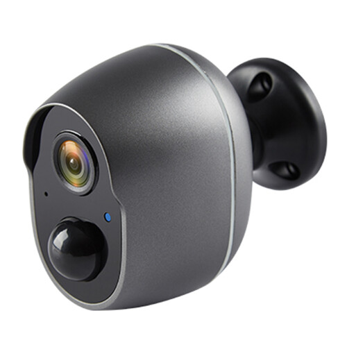 (Black) SN-S10 Home Security WiFi Camera Waterproof Rechar