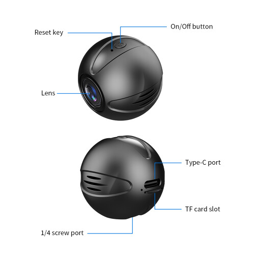 Vision Camera Home Security Indoor HD WiFi Camera 2
