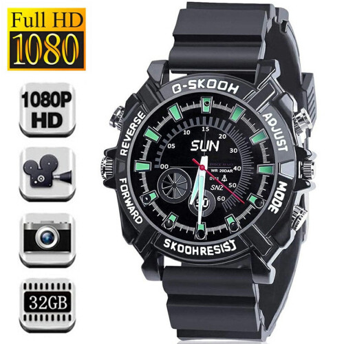 80P HD Recording Motion Detection Wearable Spy Cam 1