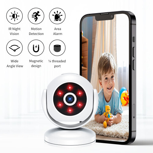 i Surveillance Indoor Home Camera Motion Detection 1