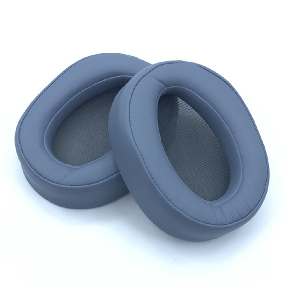 (Blue) 1 Pair For Sony Mdr-100Abn / Wh-H900n Headphone Ea Blue 6914279677488