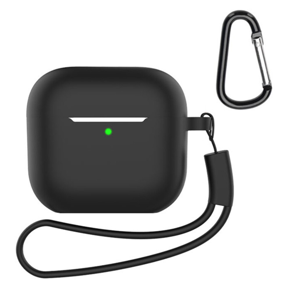 (Black) For Airpods 4 Silicone Case 3 In 1 Protective Cove Black 6914275485186