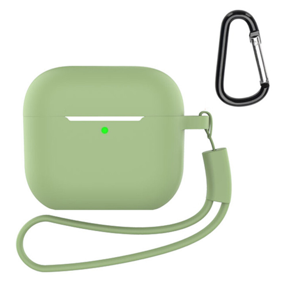 (Matcha ) For Airpods 4 Silicone Case 3 In 1 Protective Cove Green 6914274903063