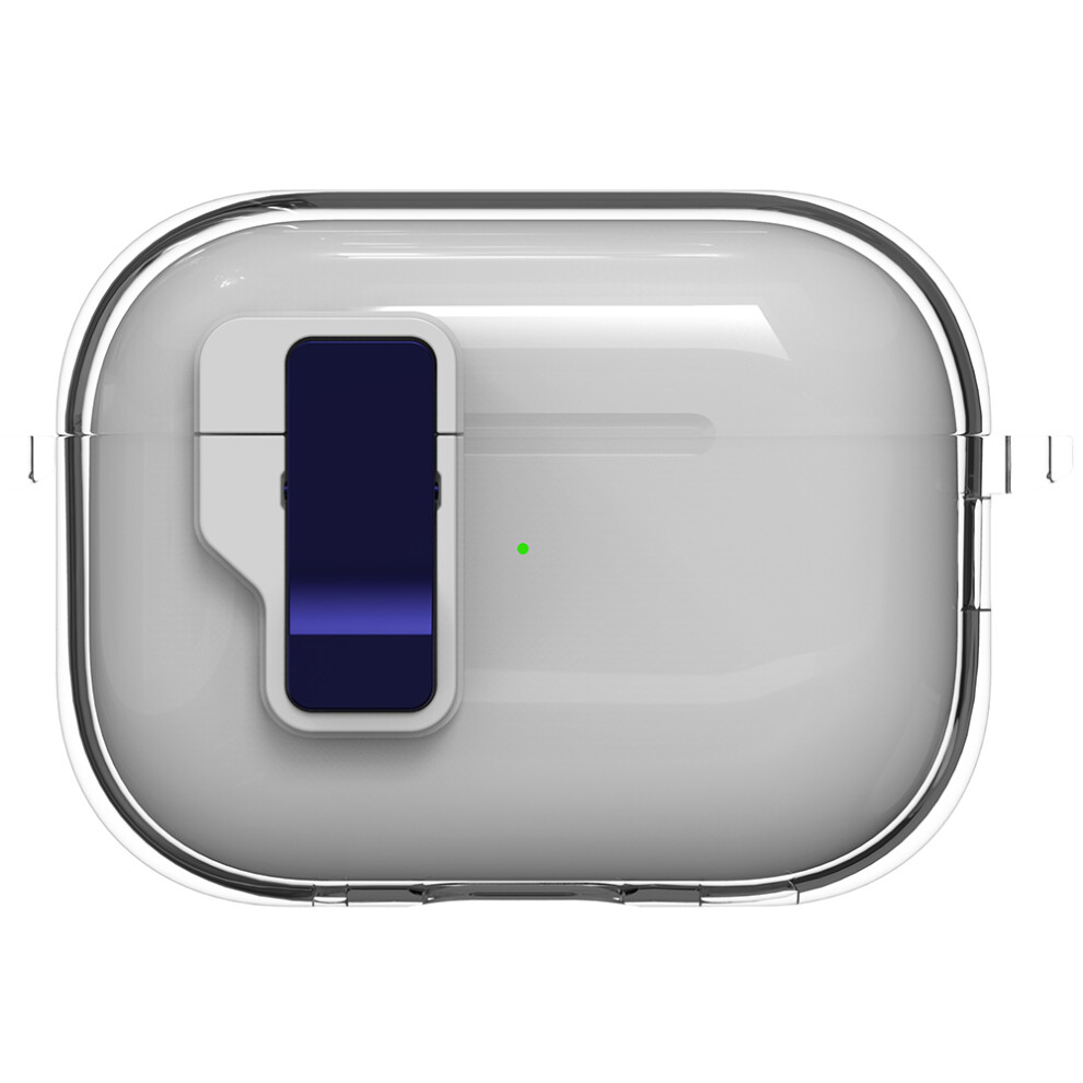 ( Blue) For Apple Airpods Pro Case Clear Crystal Automatic Dark/Blue 6914270508361