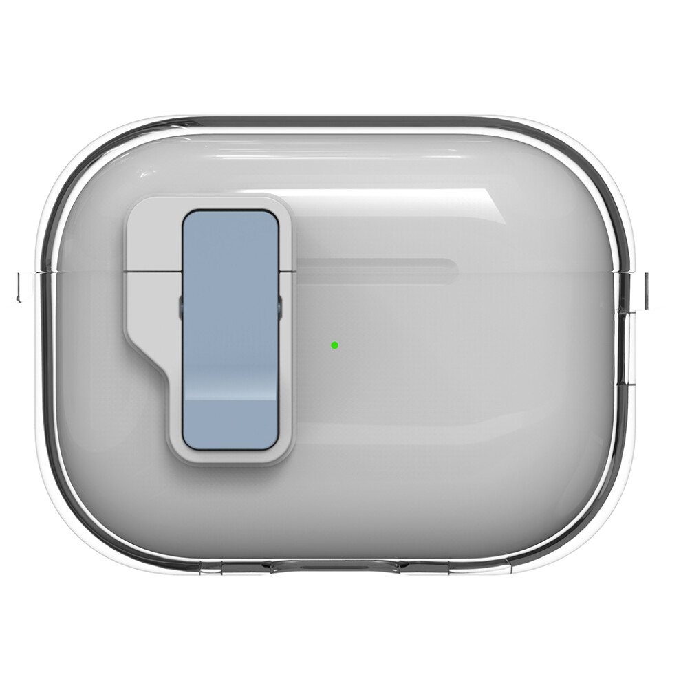 (Baby ) For Apple Airpods Pro Case Clear Crystal Automatic Blue 6914275792215