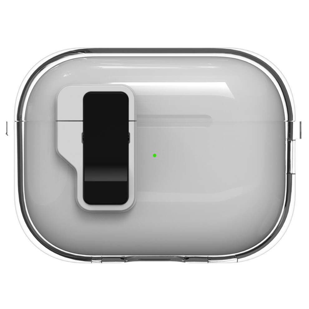 (Black) For Apple Airpods Pro Case Clear Crystal Automatic Black 6914271213882
