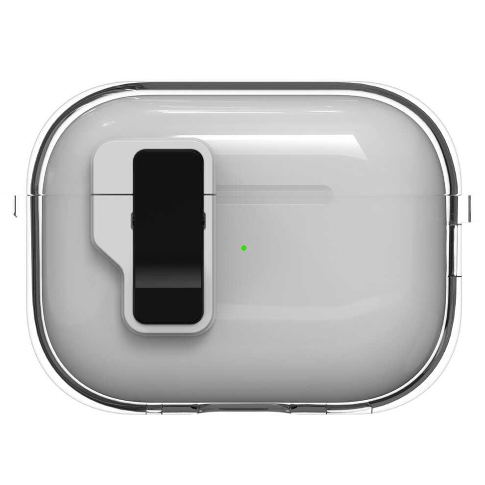 (Black) For Airpods Pro 2 Case Clear Crystal Automatic Swi Black 6914278049538
